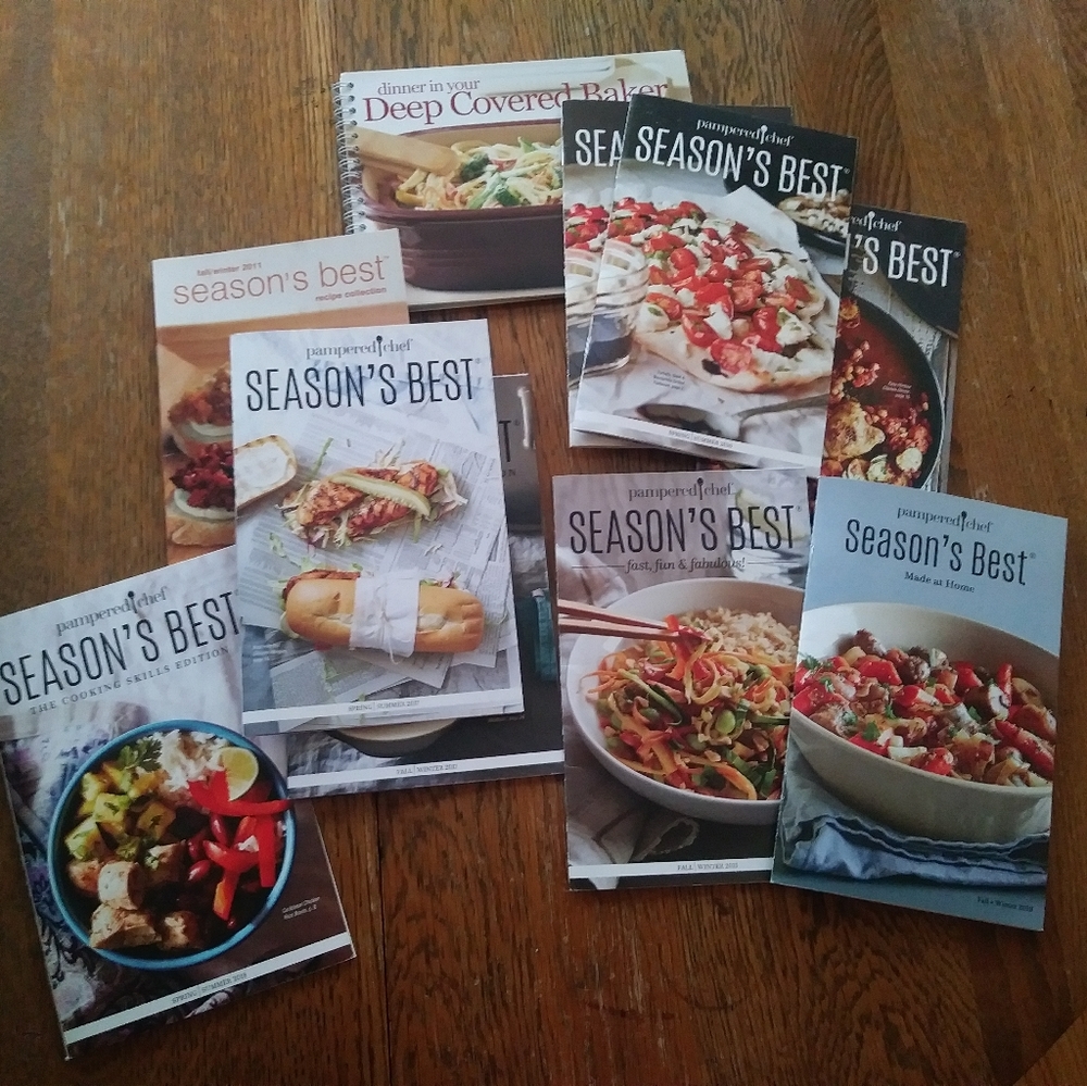 The Pampered Chef Season's Best Cookbooks